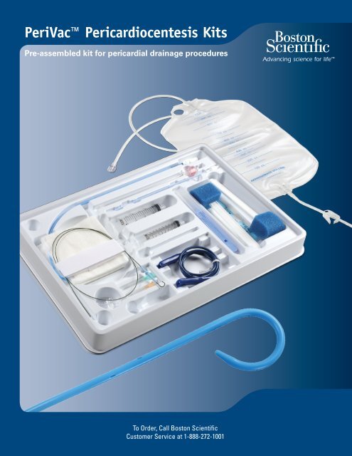 PeriVacâ¢ Pericardiocentesis Kits - Boston Scientific