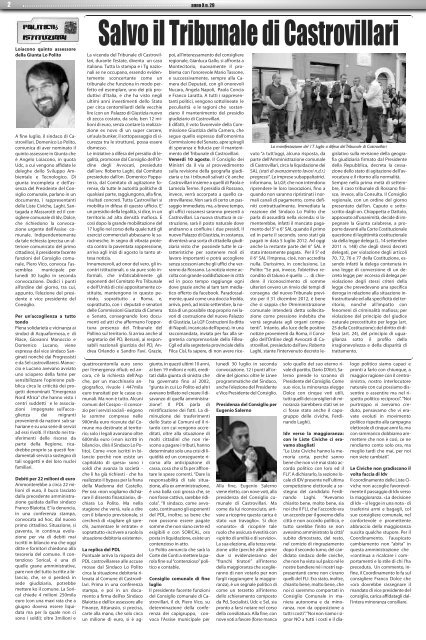 550,00 - Il Diario di Castrovillari