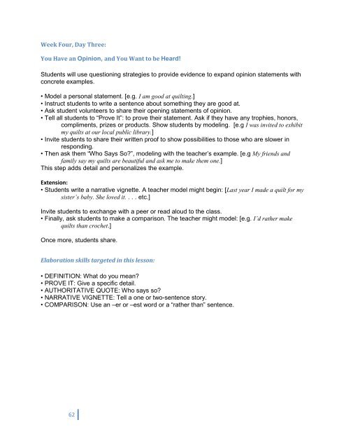 Thirty Days to Unlock FCAT Writing Success - Polk County School ...