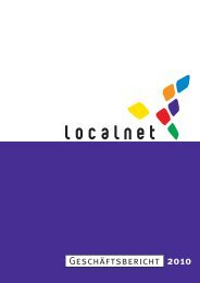 GeschÃ¤ftsbericht 2010 (pdf) - Localnet AG
