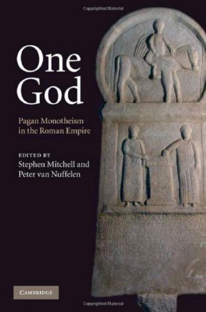 Pagan Ritual And Monotheism Historia Antigua