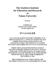 transcript - Southern Institute for Education and Research