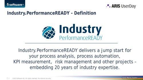 Industry.PerformanceREADY â ARIS Best Practice ... - Software AG