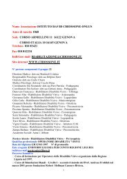 ISTITUTO DAVID CHIOSSONE - ONLUS.pdf - Università di Bologna