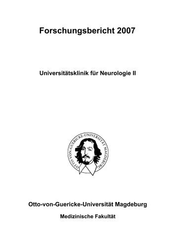 2007 - Klinik - Otto-von-Guericke-Universität Magdeburg