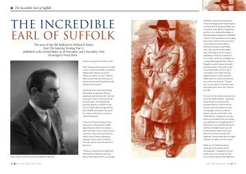 The Incredible Earl of Suffolk - Radley College