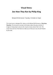 Visual Story: See How They Run by Philip King - Theatre by the Lake