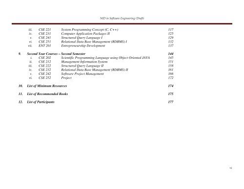 COMPUTER SOFTWARE ENGINEERING - NBTE