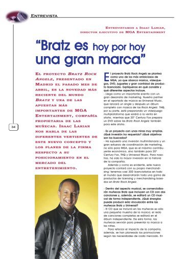 Isaac Larian 26.qxd - Licencias Actualidad