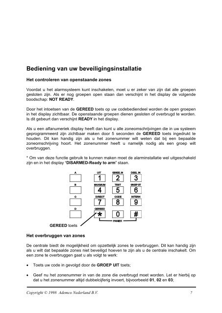 Gebruikershandleiding 6139NL - Steunpunt