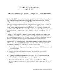 SB 1 Unified Strategic Plan for College and Career Readiness