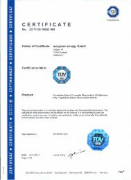 CERTIFICATE - sungreen energy