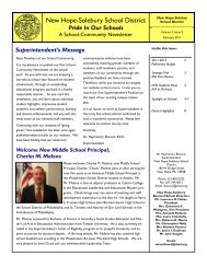 February 2011 Edition - New Hope-Solebury School District