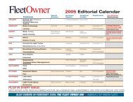 Editorial Calendar of layout2 - Fleet Owner