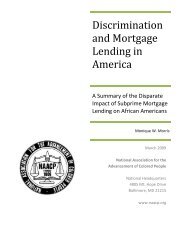 Discrimination and Mortgage Lending in America