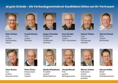 Landrat für Alle! - CDU-Kreisverband Bitburg-Prüm