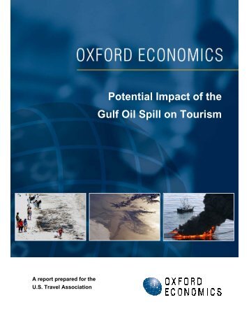 Potential Impact of the Gulf Oil Spill on Tourism - US Travel ...