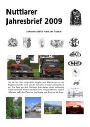 Nuttlarer Jahresbrief 2009 - CDU-Bestwig