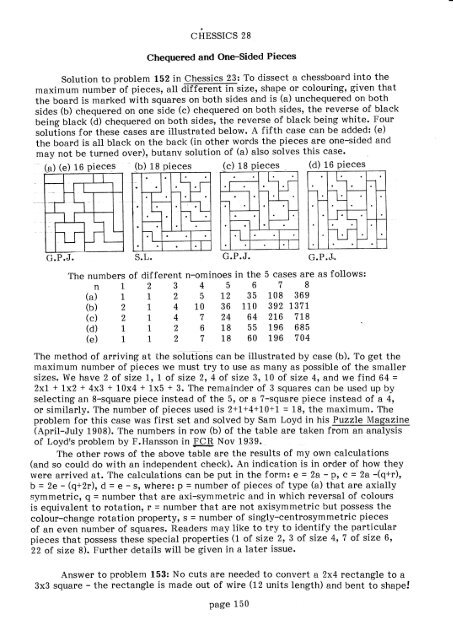 Chessics, #28 - Mayhematics