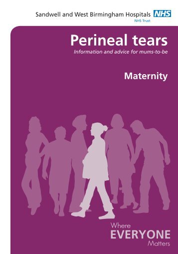 Perineal tears - Sandwell & West Birmingham Hospitals