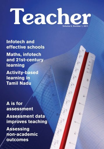 Teacher Volume 5, Number 1, 2011 - ACER