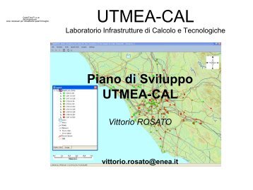 UTMEA-CAL Laboratorio Infrastrutture di Calcolo e ... - Enea