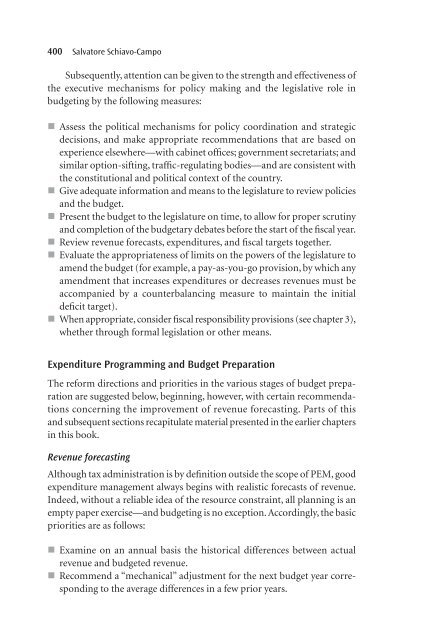 Public Sector Governance and Accountability Series: Budgeting and ...