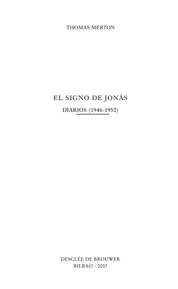 EL Signo de Jonas - DesclÃ©e De Brouwer