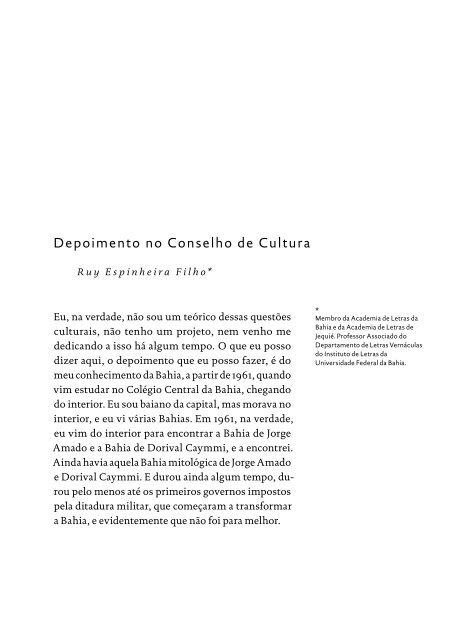 Políticas Culturais para as Cidades