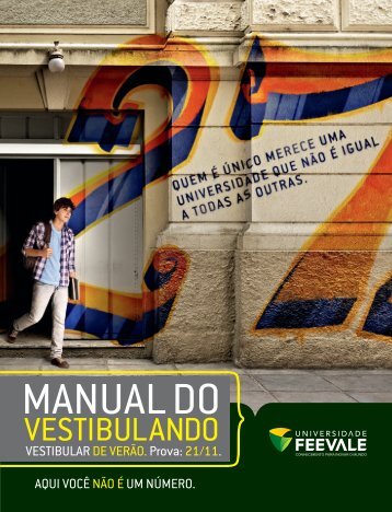 Manual do Vestibulando - Feevale