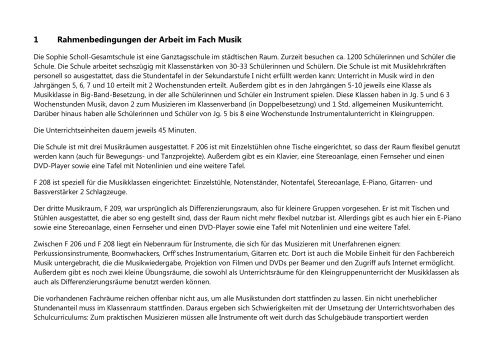 Unterrichtsvorhaben 5 6 Sophie Scholl Gesamtschule