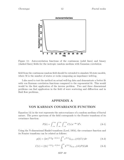 Modeling 3-D anisotropic fractal mediaa