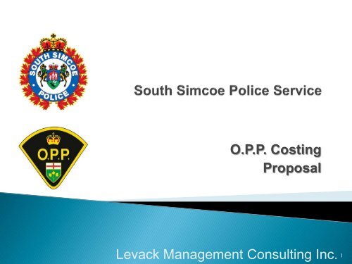 May 22, 29, 2013 - Consultant Presentation to ... - Town of Innisfil