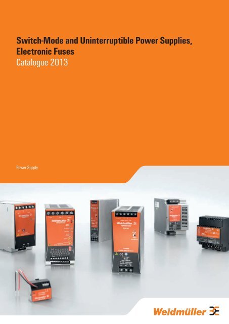 Switch-Mode and Uninterruptible Power Supplies, Electronic Fuses ...