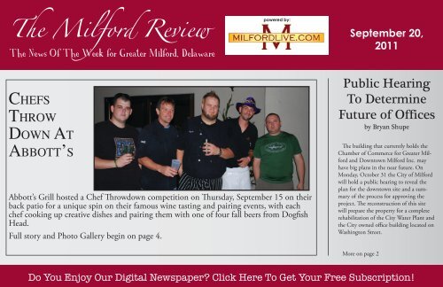 The Milford Review - Milford LIVE!