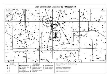 Aufsuchkarte Messier 42