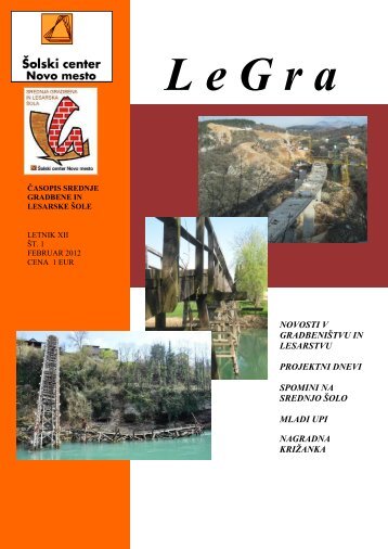 legra 1/2012 (pdf) - Å olski center Novo mesto