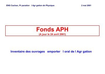 APH2001-avril 2001.pdf - ENS Cachan