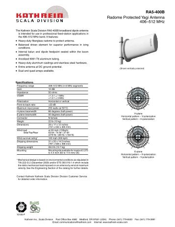 RA5-400B - Kathrein Scala Division