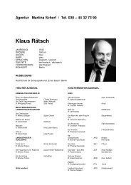 Klaus RÃ¤tsch - Agentur-Scherf
