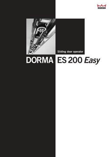 ES 200 Easy - GLASMA SERVICE