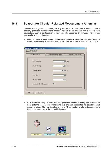 EMC32 / AMS32 V8.52 Release Note - Rohde & Schwarz