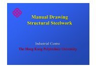Manual Drawing Structural Steelwork - Industrial Centre