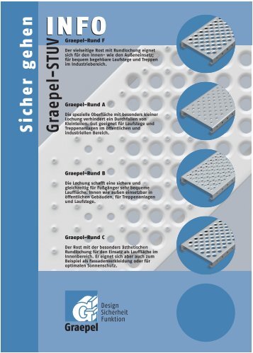 Flyer: Graepel Profile - Friedrich Graepel AG