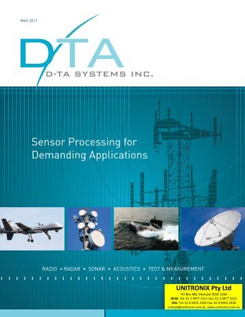 Alternatively, Click Here to view DTA-Systems' Catalogue - Unitronix