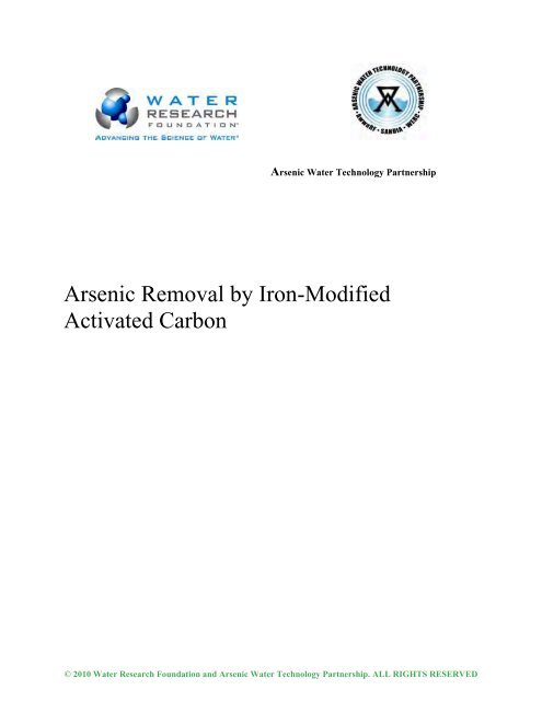 Arsenic Removal by Iron-Modified Activated Carbon - Water ...