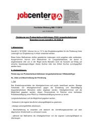 Newsletter Markt und Integration 11/2012 - Jobcenter Bremen