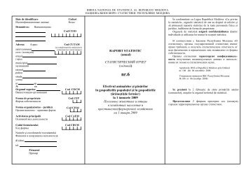 Nr.6 - Biroul NaÅ£ional de StatisticÄ