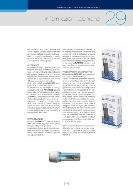 catalogo pdf - TFD Implantologia