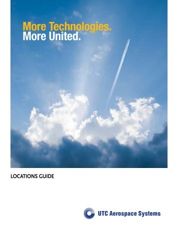 LOCATIONS GUIDE - UTC Aerospace Systems